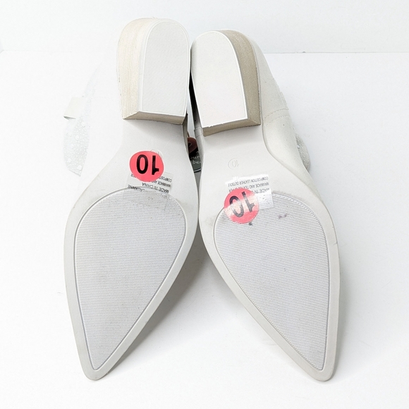 MIA Lauanne Ankle Booties, Silver, Women's 10 - Picture 5 of 7